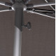 Ομπρελα επαγγελματικη gladell 3x3m hm6604.01 γκρι πανι-ανοδιωμενο αλουμινιο **