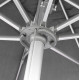 Επαγγελματικη ομπρελα 4x4x3,55yμ gladell hm6605.01 ανοδ.αλουμινιο-ακρυλικο πανι **