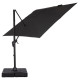 Επαγγελματικη ομπρελα 2.7x2.7μ με βαση νερου javante hm10857.01 γκρι αλουμ. & πανι **