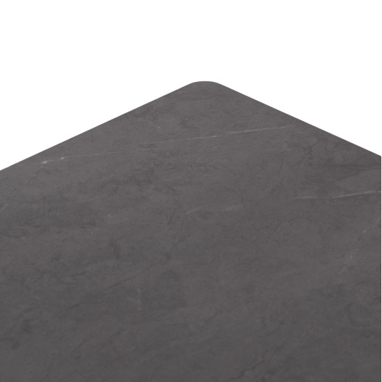 Τραπεζι τραπεζαριασ punder hm6483.01 γκρι αλουμινιο--sintered stone top 220x100x76υεκ **