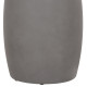 Τραπεζι βοηθητικο fiber cement στρογγυλο hikari hm6593.01 γκρι φ46x48υεκ. **