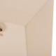 Σκαμπο τετραγωνο fiber cement με χερουλια zak hm6581.02 σε μπεζ 36x36x45,5υεκ **