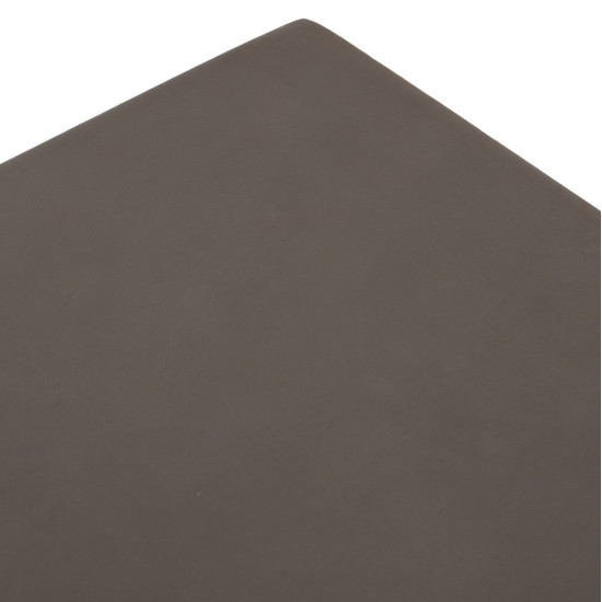 Σκαμπο τετραγωνο fiber cement με χερουλια zak hm6581.01 σε γκρι 36x36x45.5υεκ **