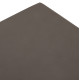 Σκαμπο τετραγωνο fiber cement με χερουλια zak hm6581.01 σε γκρι 36x36x45.5υεκ **