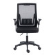 Καρεκλα γραφειου zenith hm1225.01 pp & mesh υφασμα--μαυρο 60x60x92-100υεκ **