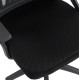 Καρεκλα γραφειου matron hm1226.01 μαυρo pp & mesh υφασμα 47x47x128υεκ **