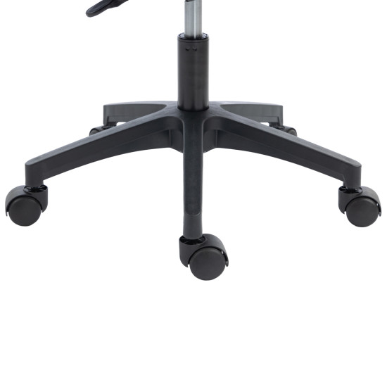 Καρεκλα γραφειου matron hm1226.01 μαυρo pp & mesh υφασμα 47x47x128υεκ **