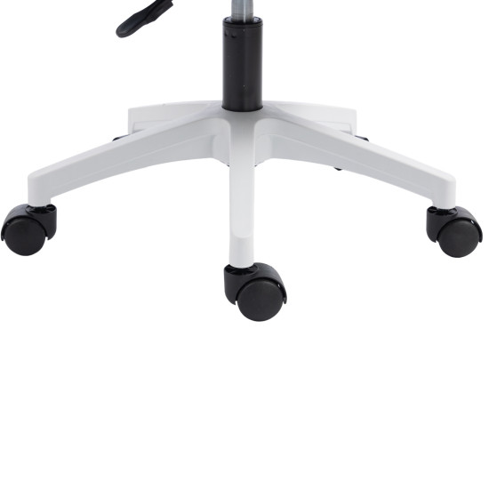 Καρεκλα γραφειου matron hm1226.02 λευκο pp--ανοιχτο γκρι mesh 47x47x128υεκ **