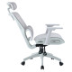 Καρεκλα γραφειου apex hm1227.02 λευκο pp--ανοιχτο γκρι mesh 68x68x120-130υεκ ** Καρεκλα γραφειου apex hm1227.02 λευκο pp--ανοιχτο γκρι mesh 68x68x120-130υεκ **