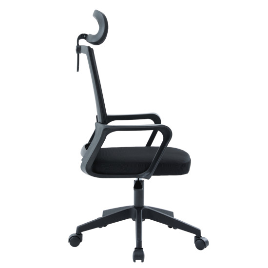 Καρεκλα γραφειου velocity hm1229.01 μαυρo mesh & pp 61x62x123υεκ **
