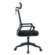 Καρεκλα γραφειου velocity hm1229.01 μαυρo mesh & pp 61x62x123υεκ **