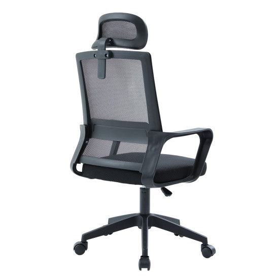 Καρεκλα γραφειου velocity hm1229.01 μαυρo mesh & pp 61x62x123υεκ **