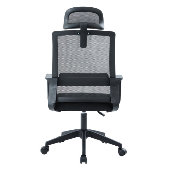 Καρεκλα γραφειου velocity hm1229.01 μαυρo mesh & pp 61x62x123υεκ **