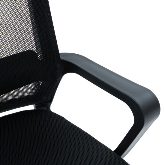 Καρεκλα γραφειου velocity hm1229.01 μαυρo mesh & pp 61x62x123υεκ **