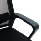 Καρεκλα γραφειου velocity hm1229.01 μαυρo mesh & pp 61x62x123υεκ **