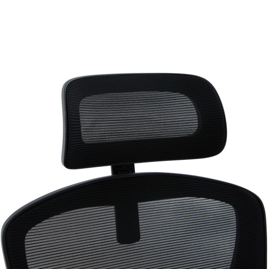 Καρεκλα γραφειου floater hm1230.01 μαυρo mesh & pp 62x62x106-116υεκ **