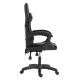 Καρεκλα gaming stratus hm1231.01 μαυρο pvc--με μαξiλαρακια μεσησ/κεφαλησ 62x62x119υεκ **