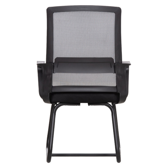 ΚΑΡΕΚΛΑ ΕΠΙΣΚΕΠΤΗ CASTER HM1228.01 PP--MESH--ΜΕΤΑΛΛΟ ΜΑΥΡΟ 46x52x94Υεκ - 2τεμ **