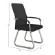 ΚΑΡΕΚΛΑ ΕΠΙΣΚΕΠΤΗ STED HM1232.01 ΜΑΥΡO MESH--ΠΟΔΙΑ/ΜΠΡΑΤΣΑ ΧΡΩΜΙΟΥ 55x59x89Υεκ - 2τεμ **