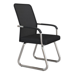 ΚΑΡΕΚΛΑ ΕΠΙΣΚΕΠΤΗ STED HM1232.01 ΜΑΥΡO MESH--ΠΟΔΙΑ/ΜΠΡΑΤΣΑ ΧΡΩΜΙΟΥ 55x59x89Υεκ - 2τεμ **