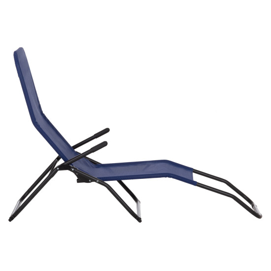 Ξαπλωστρα κουνιστη swingsand hm6553.05 μπλε textilene--μαυρο μεταλλο 143x60x94υεκ ** Ξαπλωστρα κουνιστη swingsand hm6553.05 μπλε textilene--μαυρο μεταλλο 143x60x94υεκ **