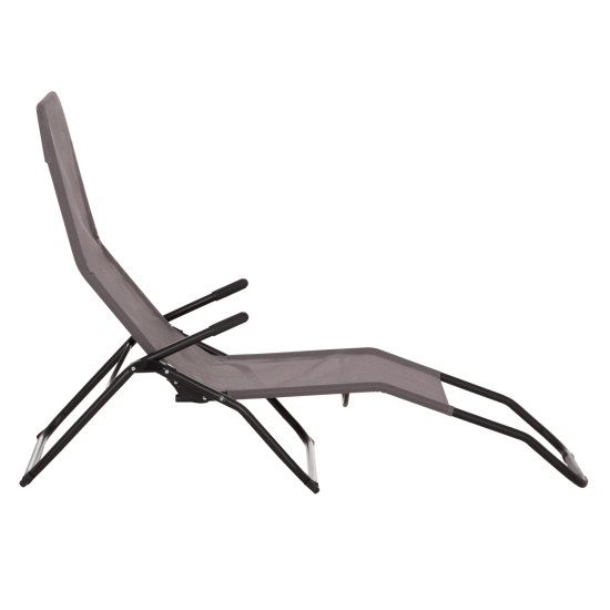 Ξαπλωστρα κουνιστη swingsand hm6553.01 γκρι textilene--μαυρο μεταλλο 143x60x94υεκ ** Ξαπλωστρα κουνιστη swingsand hm6553.01 γκρι textilene--μαυρο μεταλλο 143x60x94υεκ **