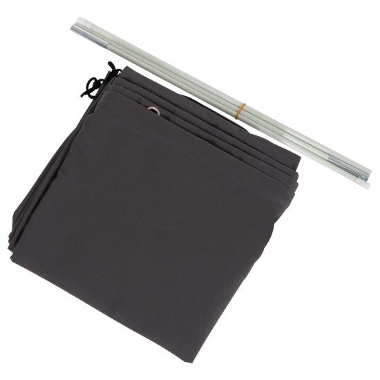 Καλυμμα 3x4m για ομπρελα hm6620.01 - spun polyester σε γκρι ** Καλυμμα 3x4m για ομπρελα hm6620.01 - spun polyester σε γκρι **