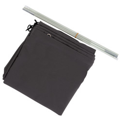 Καλυμμα 3x3m για ομπρελα hm6622.01 - spun polyester σε γκρι **