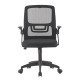 Καρεκλα γραφειου nettis hm1220.01 μαυρo mesh-βαση πολυπροπυλενιου 47x47x109-119υεκ **