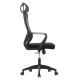 Καρεκλα γραφειου elvar hm1219.01 μαυρo mesh--βαση πολυπροπυλενιου 63x56x125υεκ **