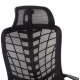 Καρεκλα γραφειου elvar hm1219.01 μαυρo mesh--βαση πολυπροπυλενιου 63x56x125υεκ **