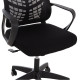 Καρεκλα γραφειου elvar hm1219.01 μαυρo mesh--βαση πολυπροπυλενιου 63x56x125υεκ **