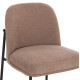 ΣΚΑΜΠΟ ΜΠΑΡ ΜΕΣ.ΥΨΟΥΣ MANIDO HM18427.02 TAUPE ΥΦΑΣΜΑ-ΜΕΤΑΛ.ΜΑΥΡΟΣ ΣΚΕΛΕΤΟΣ 45x55x92Υεκ - 2τεμ **