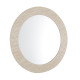 Καθρεπτησ τοιχου fonte hm4880 πλαισιο mdf με pvc σε χρωματισμο τραβερτινασ φ80εκ. **