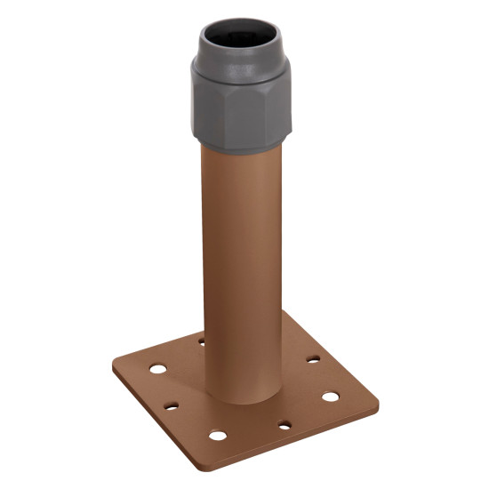 Βαση ομπρελασ αλουμινιου hm6607.02 heat transfer αλουμινιο 18x18x30υεκ. **