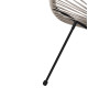 Σετ εξωτερικου χωρου 3τμχ acapulco hm11861.03 p.e.rattan εκρου-μεταλλο σε μαυρο ** Σετ εξωτερικου χωρου 3τμχ acapulco hm11861.03 p.e.rattan εκρου-μεταλλο σε μαυρο **