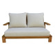 Σετ σαλονι lounge 4τμχ mirex hm6521 ξυλο ακακιασ--πολυεστερικα μαξιλαρια εκρου **