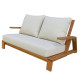 Σετ σαλονι lounge 4τμχ mirex hm6521 ξυλο ακακιασ--πολυεστερικα μαξιλαρια εκρου **