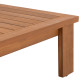Σετ σαλονι lounge 4τμχ mirex hm6521 ξυλο ακακιασ--πολυεστερικα μαξιλαρια εκρου **