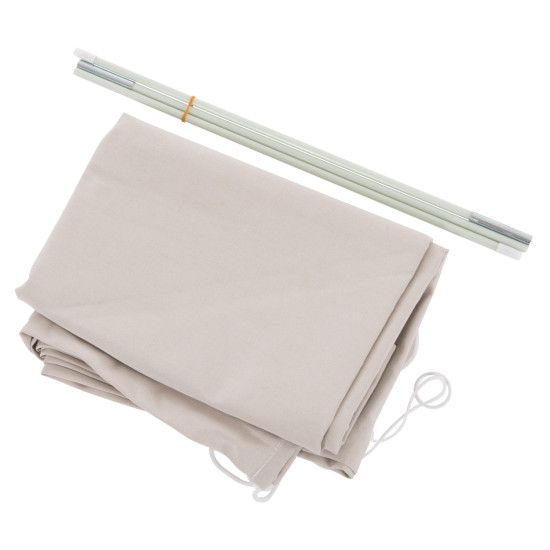 Καλυμμα 4x4m για ομπρελα hm6621.02 - spun polyester σε μπεζ ** Καλυμμα 4x4m για ομπρελα hm6621.02 - spun polyester σε μπεζ **