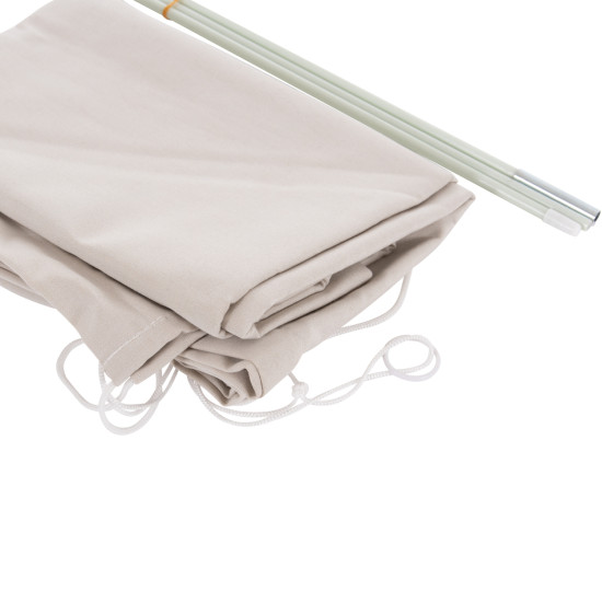 Καλυμμα 3x3m για ομπρελα hm6622.02 - spun polyester σε μπεζ **