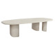 Τραπεζι τραπεζαριασ fiber cement οβαλ glen hm6598.02 μπεζ 260x95x75υεκ **