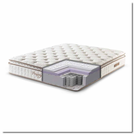 ΣΤΡΩΜΑ PRESTIGE PLUS 28 cm ΜΕ ΑΝΕΞΑΡΤΗΤΑ ΕΛΑΤΗΡΙΑ - 150x200
