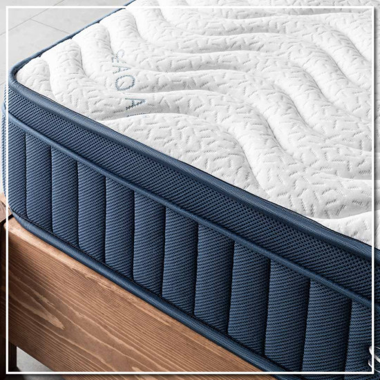 ΣΤΡΩΜΑ SEA QUAL SOFT 26 cm ΜΕ ΑΝΕΞΑΡΤΗΤΑ ΕΛΑΤΗΡΙΑ - 140x200