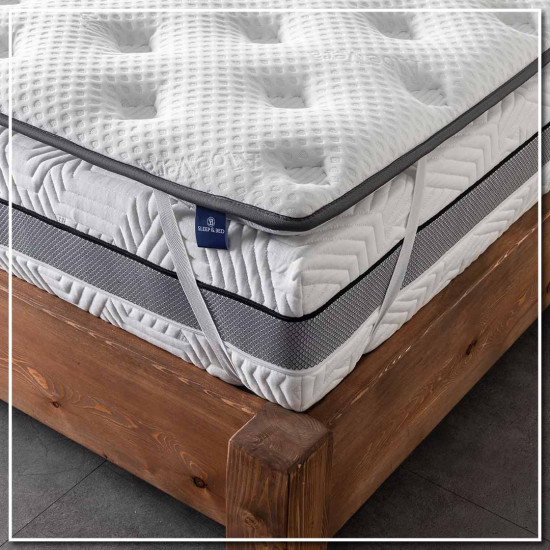 ΑΝΩΣΤΡΩΜΑ ALOE VERA HARD 7 cm ΜΕ ΚΑΠΙΤΟΝΕ ΚΑΛΥΜΜΑ - 180x200
