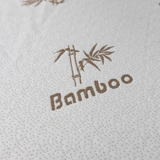 ΑΝΩΣΤΡΩΜΑ BAMBOO 4 cm ΜΕ ΑΠΟΣΠΩΜΕΝΟ ΚΑΛΥΜΜΑ - 90x190