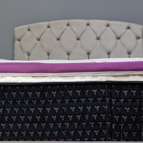 ΑΝΩΣΤΡΩΜΑ LAVANDER 4 cm ΜΕ ΑΠΟΣΠΩΜΕΝΟ ΚΑΛΥΜΜΑ - 160x200