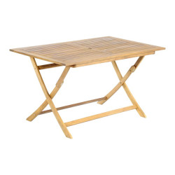 ΑΝΑΔΙΠΛΟΥΜΕΝΟ ΤΡΑΠΕΖΙ ΚΗΠΟΥ ΞΥΛΟ ΑΚΑΚΙΑΣ  FL943 ΚΑΡΥΔΙ ΣΚΕΛΕΤΟΣ 140x80x74εκ