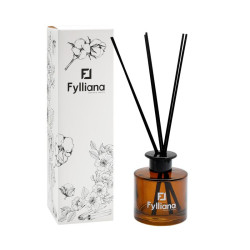 ΑΡΩΜΑΤΙΚΟ ΧΩΡΟΥ ΜΕ STICKS  FL8094 "ΣΑΝΔΑΛΟΞΥΛΟ & ΓΙΑΣΕΜΙ" ΚΑΙ ΣΥΣΚΕΥΑΣΙΑ ΔΩΡΟΥ ΚΑΦΕ ΧΡΩΜΑ 200ml