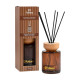 ΑΡΩΜΑΤΙΚΟ ΧΩΡΟΥ "Sandalwood" ΓΥΑΛΙΝΟ ΜΠΟΥΚΑΛΑΚΙ ΜΕ STICKS  FL25240 ΣΕ ΣΥΣΚΕΥΑΣΙΑ ΔΩΡΟΥ ΚΑΦΕ ΧΡΩΜΑ 200ml